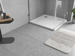 Mexen Flow štvorcový sprchový kút slim 75 x 75 cm, biely lesk - 46S107575
