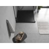 Mexen Flow štvorcová vanička slim 120 x 120 cm, čierny mat - 46S701212