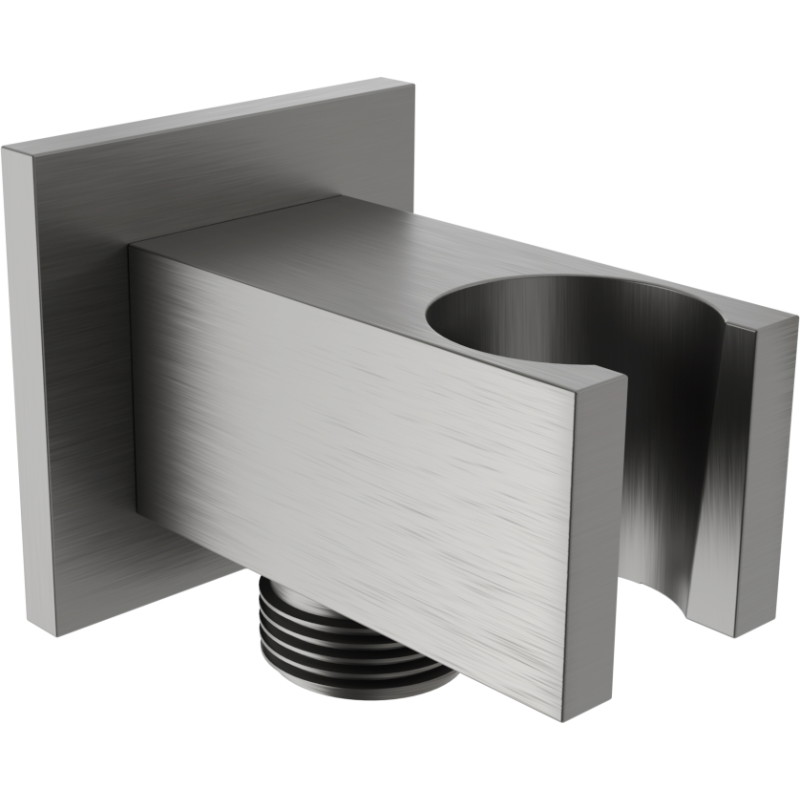 Mexen Cube uhlová prípojka, brúsená gun gray - 79300-66