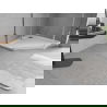 Mexen Flow brodzik päťuholníkový slim 80 x 80 cm, biely lesk - 46P108080