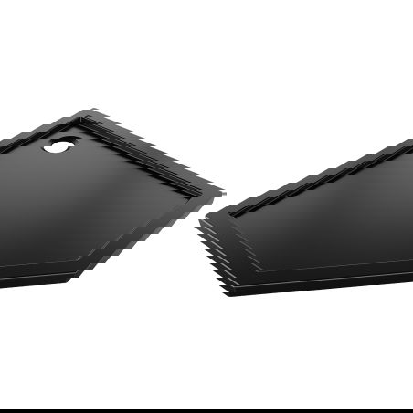 Mexen Flow pentagonálna sprchová vanička slim 90 x 90 cm, čierny mat - 46P709090