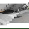 Mexen Flow päťuholníkový sprchový kút slim 90 x 90 cm, čierny mat - 46P709090