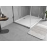 Mexen Flow obdĺžniková vanička slim 100 x 90 cm, biely lesk - 46R109010