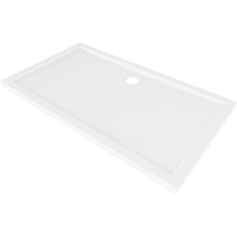 Mexen Flow obdĺžniková sprchová vanička slim 140 x 100 cm, biely lesk - 46R101014
