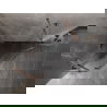 Mexen Lunar päťuholníkový sprchovací kút, výklopný ľavý 80 x 80 cm, priehľadný, ružové zlato - 831-080L-080P-60-00-L