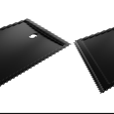 Mexen Flow obdĺžniková vanička slim 95 x 85 cm, čierny mat - 46R708595