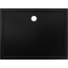 Mexen Flow obdĺžniková vanička slim 130 x 90 cm, čierna matná - 46R709013