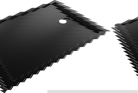 Mexen Flow obdĺžnikový sprchový kút slim 110 x 100 cm, čierny mat - 46R701011