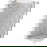 Mexen Lunar päťuholníková sprchová kabína otváracia ľavá 90 x 90 cm, transparentná, brúsená meď - 831-090L-090P-65-00-L