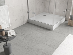 Mexen Flow+ štvorcová vanička 70 x 70 cm, biely lesk - 46S107070H