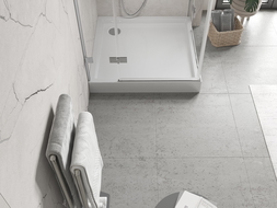 Mexen Flow+ sprchová vanička štvorcová 80 x 80 cm, biely lesk - 46S108080H