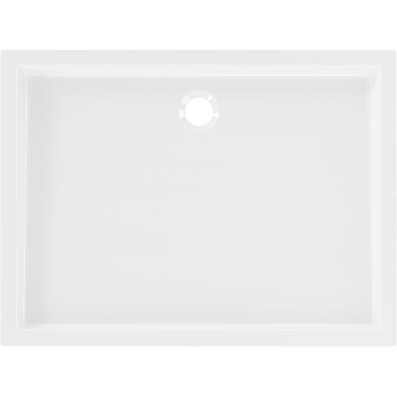 Mexen Flow+ obdĺžniková sprchová vanička 110 x 90 cm, biely lesk - 46R109011H