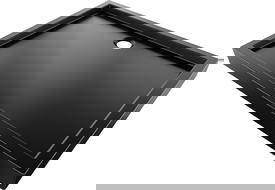 Mexen Flow+ obdĺžnikový sprchový kút 90 x 80 cm, čierny mat - 46R708090H
