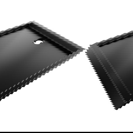 Mexen Flow+ obdĺžnikový sprchový kút 120 x 80 cm, čierny mat - 46R708012H