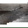 Mexen Lunar L polkruhová sprchová kabína vyklopná ľavá 80 x 70 cm, transparentná, brúsená meď - 833L-080L-070P-65-00