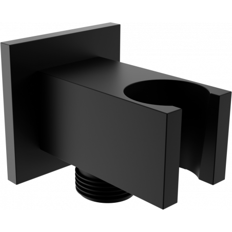Mexen Cube rohová prípojka, čierna - 79300-70