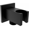 Mexen Cube uhlová prípojka, čierna - 79300-70