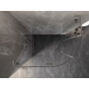 Mexen Lunar L sprchový kút polkruhový výkyvný ľavý 100 x 90 cm, transparentný, brúsený nikel - 833L-100L-090P-97-00
