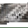 Mexen Lunar L Duo sprchovací kút 85 x 85 cm, priehľadný, chróm - 834L-085L-085P-01-00