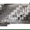 Mexen Lunar L Duo sprchovací kút 85 x 85 cm, priehľadný, chróm - 834L-085L-085P-01-00
