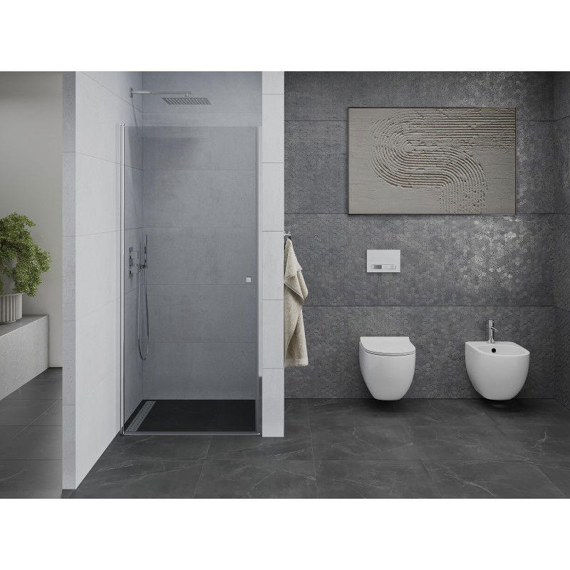 Mexen Pretoria sprchové dvere otváracie 95 cm, priehľadné, chróm - 852-095-000-01-00