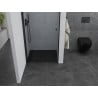 Mexen Pretoria sprchové dvere otváracie 80 cm, priehľadné, čierne - 852-080-000-70-00