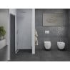 Mexen Pretoria sprchové dvere výklopné 80 cm, grafit, chróm - 852-080-000-01-40