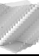 Mexen Lunar L Duo sprchová kabína ľavá 110 x 90 cm, transparentná, chróm - 834L-110L-090P-01-00