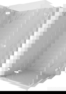 Mexen Lunar Duo sprchová kabína výkyvná ľavá 95 x 75 cm, transparentná, biela - 834-095L-075P-20-00