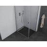 Mexen Pretoria sprchový kút 75 x 70 cm, priehľadný, chróm - 852-075-070-01-00