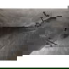 Mexen Lunar päťuholníková sprchová kabína otváracia ľavá 100 x 90 cm, transparentná, gun metal - 831-100L-090P-95-00-L