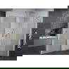 Mexen Pretoria sprchový kút 85 x 120 cm, priehľadný, chróm - 852-085-120-01-00
