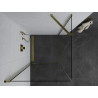 Mexen Pretoria sprchová kútová kabína 80 x 80 cm, priehľadná, zlatá - 852-080-080-50-00