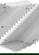 Mexen Lunar Duo sprchová kabína otočná ľavá 105 x 90 cm, transparentná, ružové zlato - 834-105L-090P-60-00