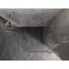Mexen Lunar päťuholníková sprchová kabína pravá 100 x 100 cm, transparentná, zlatá kartáčovaná - 831-100P-100L-55-00-P
