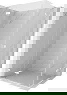 Mexen Lunar L Duo sprchová kabína ľavá 110 x 85 cm, transparentná, biela - 834L-110L-085P-20-00