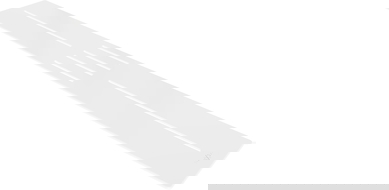 Mexen Toro maskovací panel pre sprchovú vaničku 170-200 cm, biela - 43930020