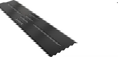 Mexen Toro kryt na vaničku 170-200 cm, čierna - 43930070