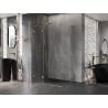 Mexen Lunar L Duo sprchová kabína výklopná 120 x 90 cm, transparentná, zlatá - 834L-120L-090P-50-00