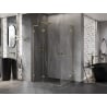 Mexen Lunar L Duo sprchová kabína výklopná 120 x 90 cm, transparentná, zlatá - 834L-120L-090P-50-00