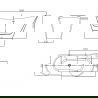 Mexen Dora vaňa voľne stojaca 150 x 75 cm, biela, prepad gun gray brúsený - 52071507500-66