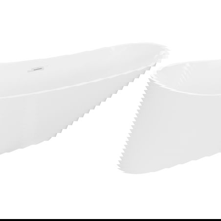 Mexen Dora voľne stojaca vaňa 170 x 75 cm, biela, biely prepad - 52071707500-20