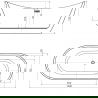 Mexen Lotos voľne stojaca vaňa 140 x 75 cm, biela, preliv gun gray brúsený - 52051407700-66