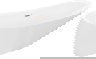 Mexen Lotos voľne stojaca vaňa 150 x 75 cm, biela, prepad brúsená meď - 52051507700-65