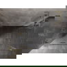 Mexen Lunar L Duo sprchový kút otvárací 110 x 90 cm, priehľadný, zlatý kartáčovaný - 834L-110L-090P-55-00