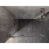 Mexen Lunar L Duo sprchový kút s otváracími dverami 85 x 75 cm, transparentný, ružové zlato - 834L-085L-075P-60-00