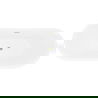 Mexen Lotos voľne stojaca vaňa 160 x 75 cm, biela, prepad v zlatej kartáčovanej úprave - 52051607700-55