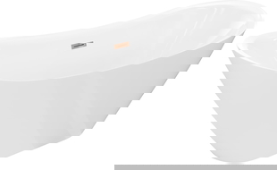 Mexen Lotos vaňa voľne stojaca 160 x 75 cm, biela, prepad ružové zlato - 52051607700-60