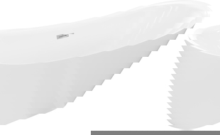 Mexen Lotos voľne stojaca vaňa 180 x 75 cm, biela, prepad chróm - 52051807700-01