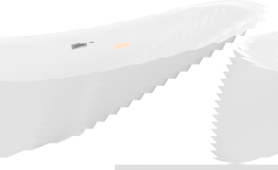 Mexen Lotos voľne stojaca vaňa 180 x 75 cm, biela, prepad ružové zlato - 52051807700-60